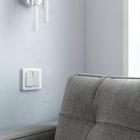 Рамка на 1 пост Acrylic белый W0012701 Werkel