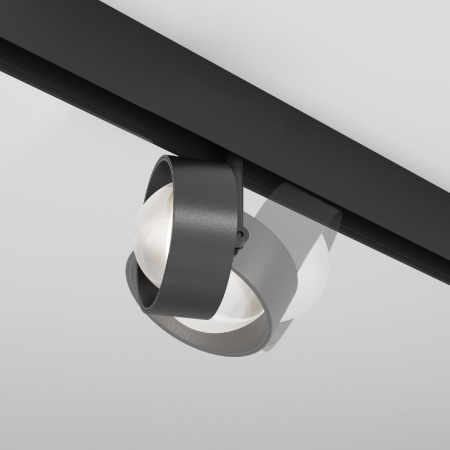 Трековый магнитный светильник Maytoni Lens TR217-2-15W4K-B