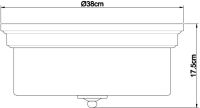 Потолочный светильник Arte Lamp A1735PL-3SR