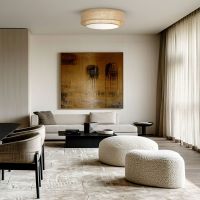 Потолочный светильник TK Lighting 11046 Calisto Juta a073165