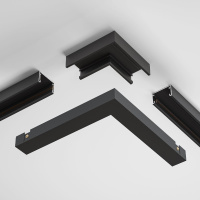 Угловой коннектор питания Maytoni Basity TRA172CPC-1B