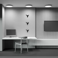 Потолочный светильник Maytoni Zon C032CL-45W2.7K-RD-W