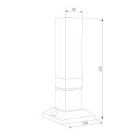 Ландшафтный светильник Elektrostandard 1536 TECHNO LED 3000K чёрный a072068