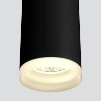 Накладной потолочный  светодиодный светильник DLR035 12W 4200K черный матовый Elektrostandard