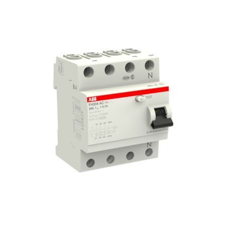 УЗО ABB FH204 4P 25A 100mA