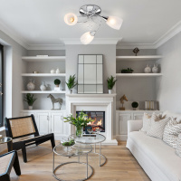 Подвесная люстра Eurosvet 30100/3 хром