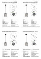 Подвесной светильник Vitaluce V2843-1/1S