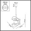 Подвесной светильник Odeon Light L-Vision Futurum 7195/3L