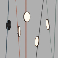 Трековый однофазный светильник Denkirs Belty Flow DK5567-BK