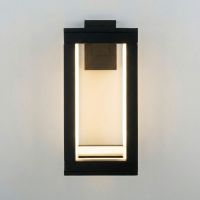 Уличный настенный светильник Elektrostandard Frame 1527 TECHNO LED черный 4690389219108 a072090