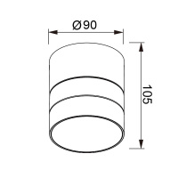 Уличный настенный светильник Mantra Saler 9100