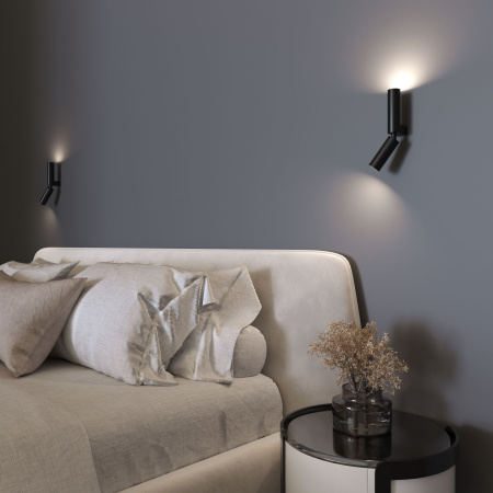 Светодиодный спот Eurosvet Pitch 40020/1 Led черный