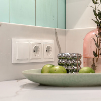 Рамка Snabb Basic на 3 поста белый WL03-Frame-03 Werkel