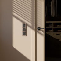 Рамка на 3 поста (латте, стекло) W0031142 Werkel