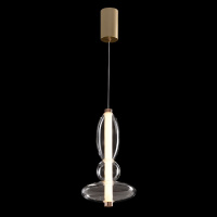 Подвесной светильник Crystal Lux QUASAR SP10W LED TRANSPARENT