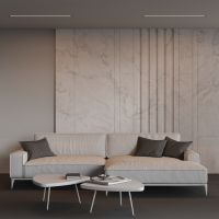 Линейный встраиваемый светильник Maytoni Technical 3000K 50x35 (Черный, 1 м) LL313011
