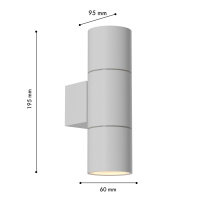 Уличный настенный светильник Favourite Bonum 4794-2W
