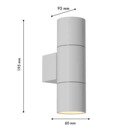 Уличный настенный светильник Favourite Bonum 4794-2W