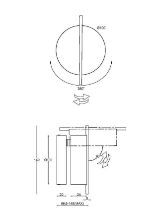 Светодиодный спот Maytoni Nuance MOD180WL-L4B3K