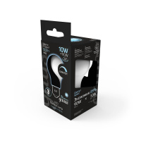 Лампа светодиодная диммируемая филаментная E27 10W 4100К груша матовая 102202210-D