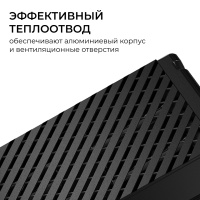 Блок питания Apeyron Pro 24В, 200Вт, 100-277В, 8,3А, IP20 03-209