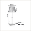 Настольная лампа Lumion Moderni Tune 8302/1T