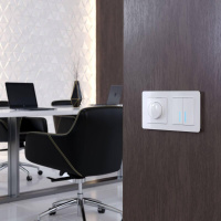 Рамка на 2 поста Acrylic белый W0022701 Werkel