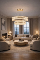 Подвесная люстра Modelux ML.8185.800.500 GD