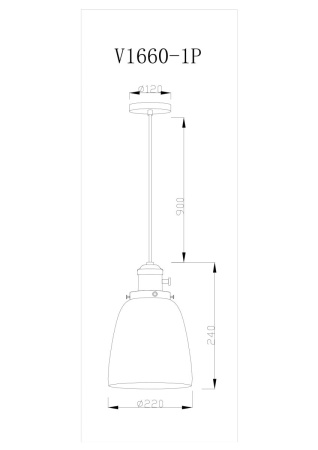 Подвесной светильник Moderli Suvo V11518-1P