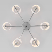 Люстра на штанге Eurosvet Brielle 60132/6 хром