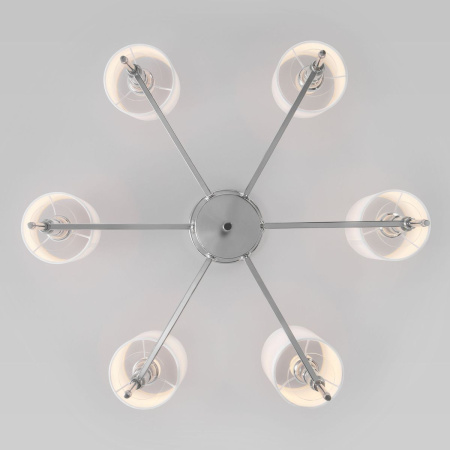 Люстра на штанге Eurosvet Brielle 60132/6 хром