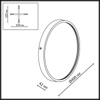 Настенный светильник Odeon Light Hightech Lavanda 7169/10WL