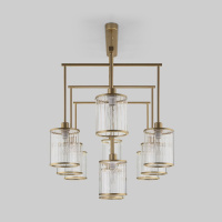 Потолочная люстра Eurosvet Inari 60144/10 золото Smart a061944