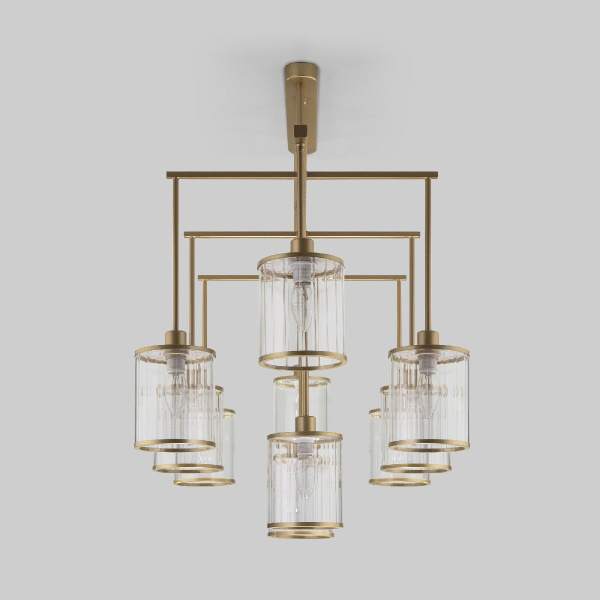 Потолочная люстра Eurosvet Inari 60144/10 золото Smart a061944