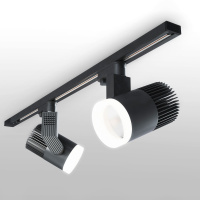 Трековый светодиодный светильник для однофазного шинопровода Accord черный 20W 4200K LTB36 Elektrostandard