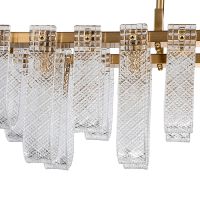 Люстра на штанге Indigo Brina 12027/10PL Brass V000367