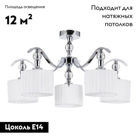 Потолочная люстра Arte Lamp Ibiza A4038PL-5CC
