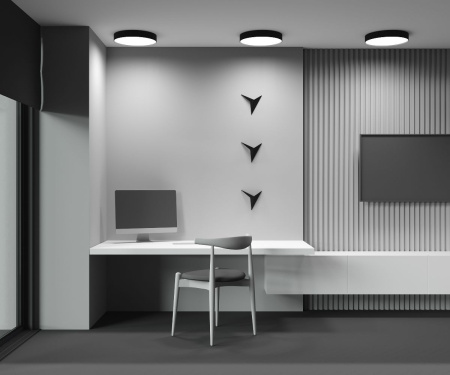 Потолочный светильник Maytoni Zon C032CL-45W2.7K-RD-B