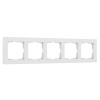 Рамка Werkel Hammer на 5 постов белый W0052401