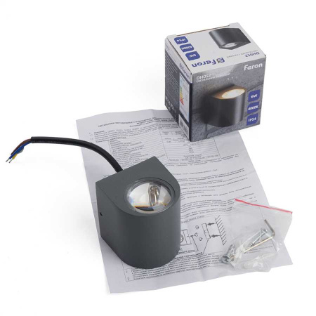 Уличный настенный светильник Feron DH052 48474