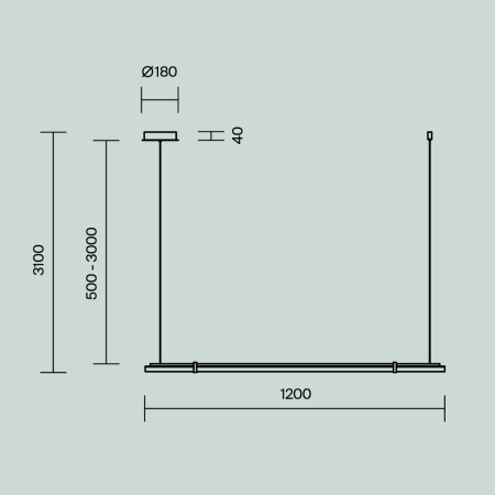 Подвесная люстра Maytoni Plume MOD340PL-L20BS3K