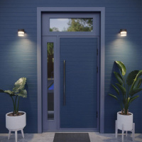 Уличный настенный светильник с переключателем цв. температуры Novotech Street Estima 359717