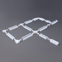 Коннектор прямой для однофазного шинопровода Elektrostandard TRC-1-1-I-WH белый