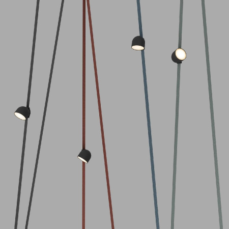 Трековый однофазный светильник Denkirs Belty Spot DK5543-BK