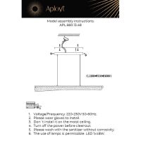 Подвесная люстра Aployt Klemens APL.660.13.48