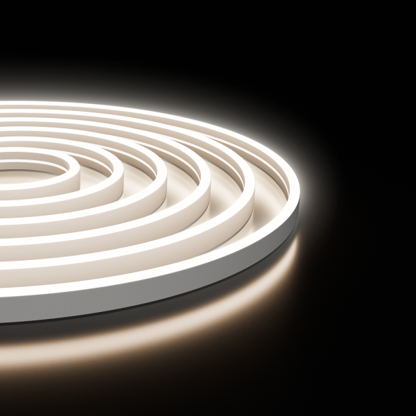 Светодиодный неон Apeyron 24В, 10Вт/м, 400Лм/м, 4000К (д.б.) smd 2835 120д/м, PCB 8мм, 6х12мм, 10м, IP65 17-308