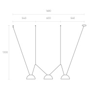 Комплект ременной трековой системы Denkirs Belty Set DK55SET01-04-BR