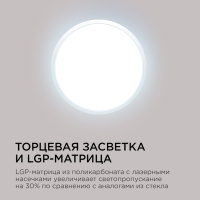 Настенно-потолочный светильник Apeyron Spin 18-126