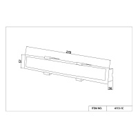 Встраиваемый светодиодный светильник Favourite Aplot 4113-1C