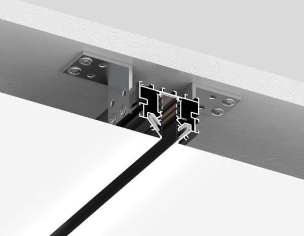 Шинопровод низковольтный для монтажа в натяжной потолок Ambrella Light Track System GL1950